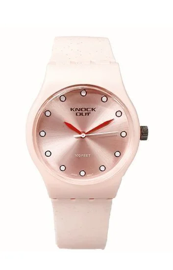 Reloj Knock Out Analogos Caucho Dama 8441.345