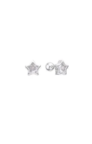 Aros con Cubic en Forma de Estrella