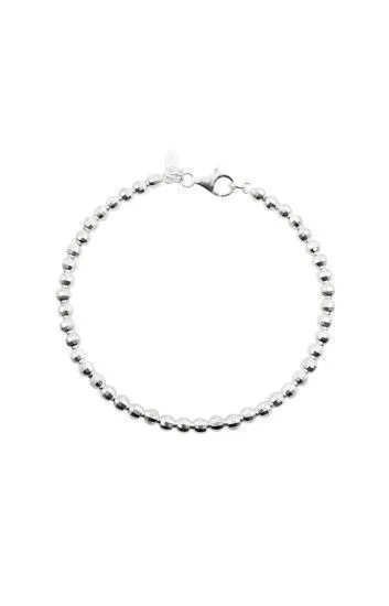 Pulsera de Bolitas Diamantadas 4mm