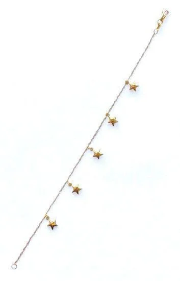 Pulseras con dijes Estrellas Inflados