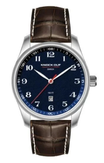 Reloj Knock Out Cuero Hombre 2610.034