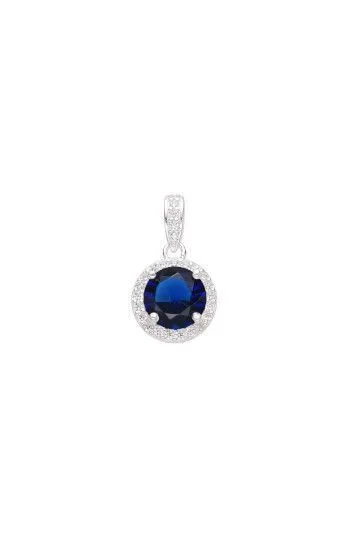 Dije Cubic Redondo 10mm con Circones