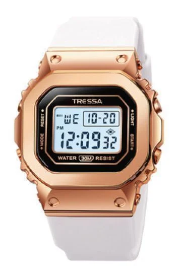 Reloj Tressa Caucho Digital Dama GINNY-06