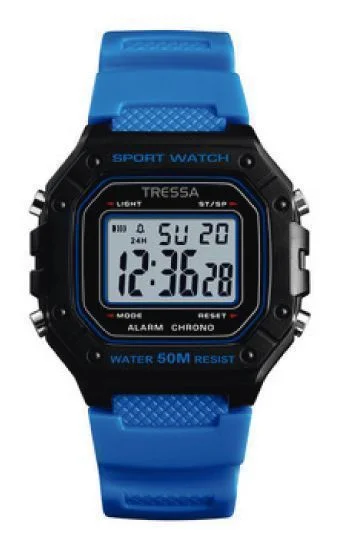 Reloj Tressa Caucho Digital Hombre PICK-02