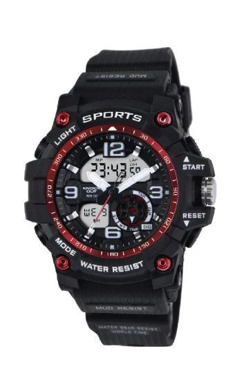 Reloj Knock Out Analogo Digital Caucho 8178.103