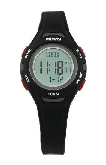 Reloj Mistral Caucho Digital Dama LDX-BBA-01