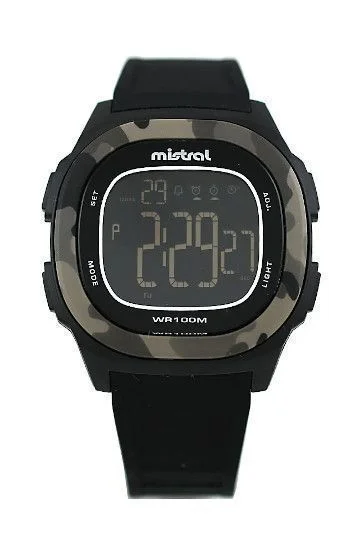 Reloj Mistral Caucho Digital Hombre GDM-009-01