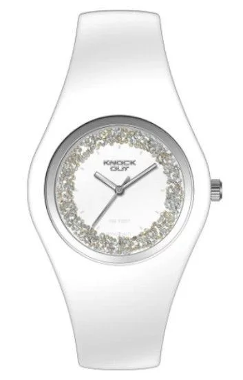 Reloj Knock Out Analogos Caucho Dama 8469.911