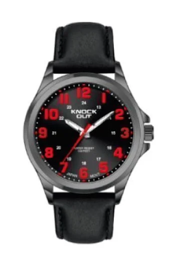 Reloj Knock Out Cuero Hombre 2581.040