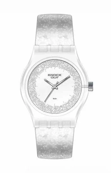 Reloj Knock Out Analogos Caucho Dama 8442.725