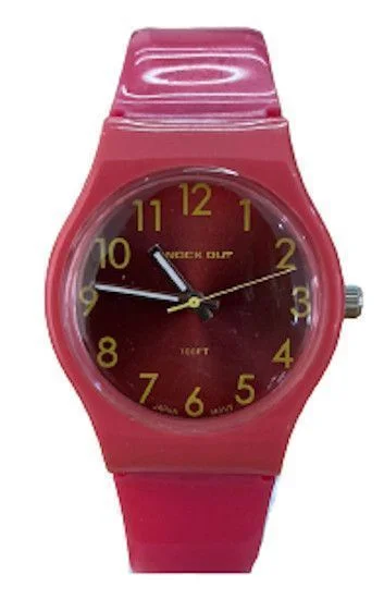 Reloj Knock Out Analogos Caucho Dama 8472.375