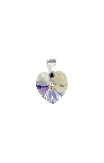 Dije de Crystal Corazon 18mm