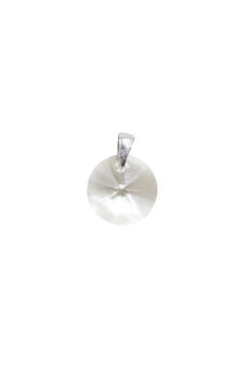 Dije de Crystal Moneda 12mm