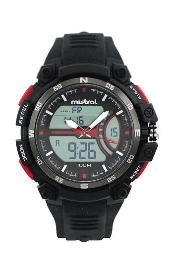 Reloj Mistral Caucho Ana-Digi GADX-VF-01