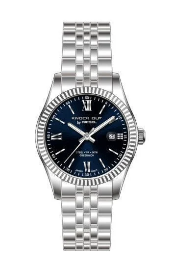Reloj Knock Out Acero Dama 9128.128