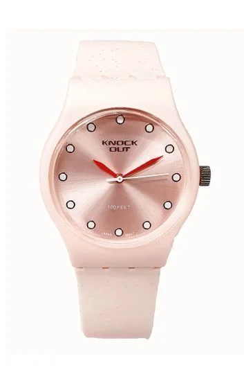 Reloj Knock Out Analogos Caucho Dama 8442.245