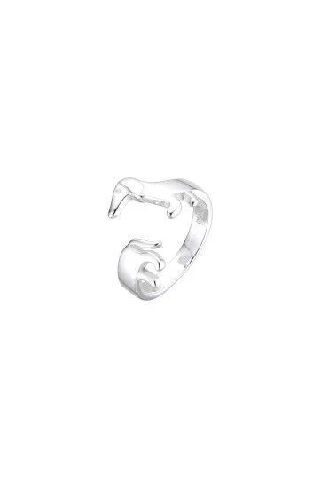 Anillo Ajustable de Perro Salchicha