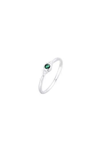 Anillo de Cubic Redondo