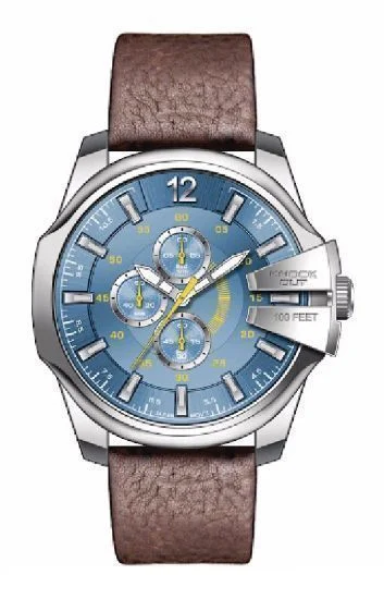 Reloj Knock Out Cuero Hombre 2585.098