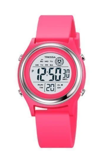 Reloj Tressa Caucho Digital Dama CARO-05