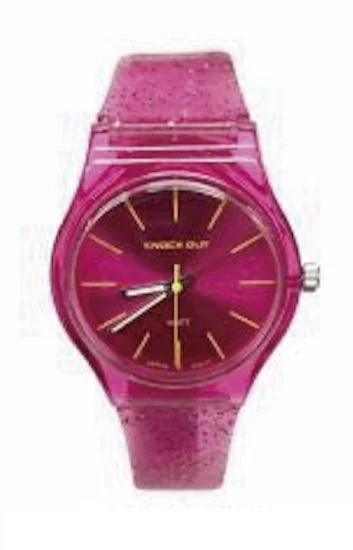 Reloj Knock Out Analogos Caucho Dama 8472.535