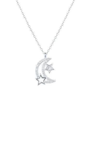 Gargantilla de Luna y Estrellas