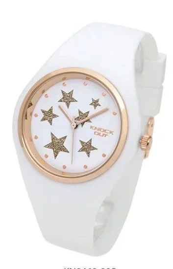 Reloj Knock Out Analogos Caucho Dama 8469.905