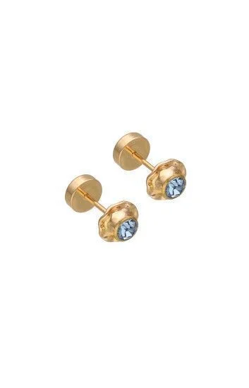Abridor Enchapados 20 Kt. Strass Mediano