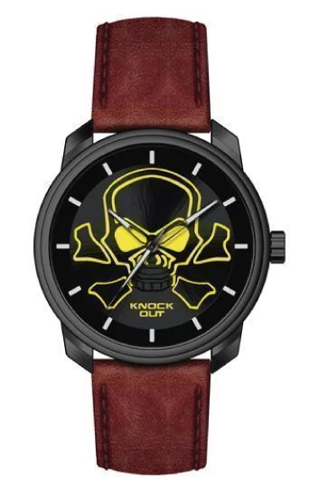 Reloj Knock Out Cuero Hombre 2599.023