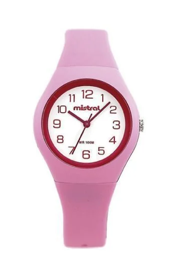 Reloj Mistral Caucho Analogo Dama LAX-PJ-04