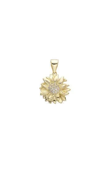 Dije de Girasol con Circones