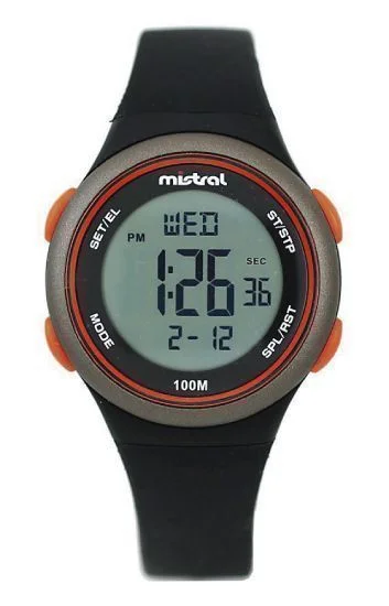 Reloj Mistral Caucho Digital Dama LDX-DAO-08