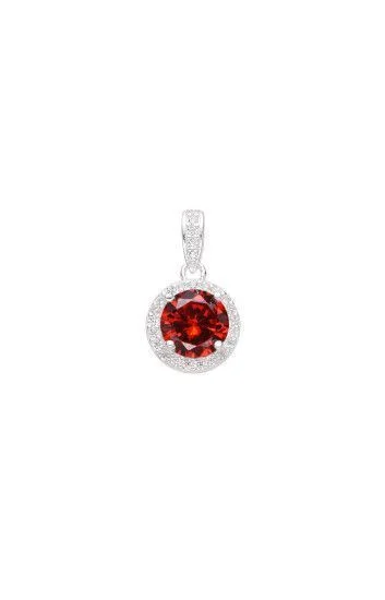Dije Cubic Redondo 10mm con Circones