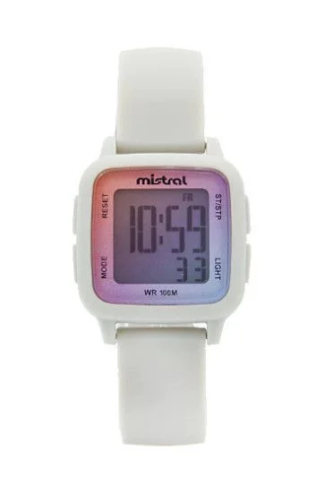 Reloj Mistral Caucho Digital Dama LDG-21824-07