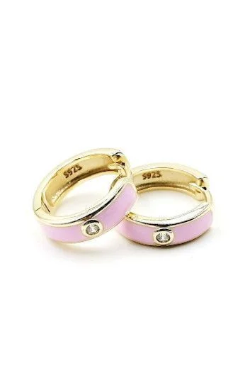 Aros Huggies Esmaltados 15mm
