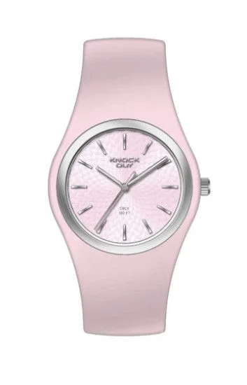 Reloj Knock Out Analogos Caucho Dama 8449.155