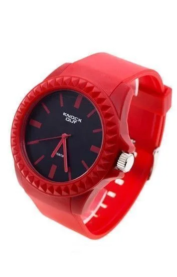 Reloj Knock Out Analogos Caucho Hombre 8456.010