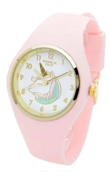 Reloj Knock Out Analogos Caucho Dama 8469.672