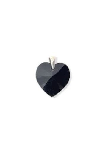 Dije de Crystal Corazon 18mm