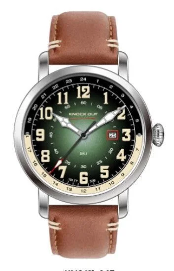 Reloj Knock Out Cuero Hombre 2611.047