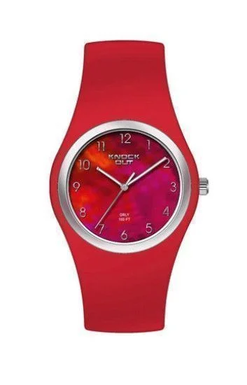 Reloj Knock Out Analogos Caucho Dama 8449.515