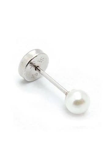 Abridor Oro Blanco Perla de Cultivo 3.50mm