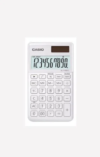 Reloj Casio Calculadoras SL-1000SC-WE