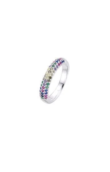 Anillo Medio sin Fin con Circones