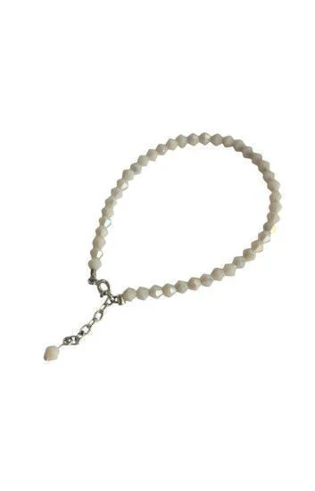 Pulsera de Cristal Checo con Dije Piedra