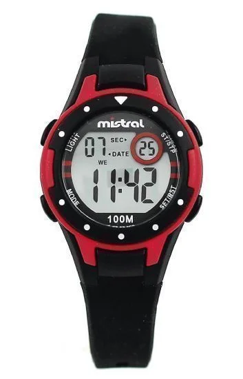 Reloj Mistral Caucho Digital Dama LDX-IG-1B