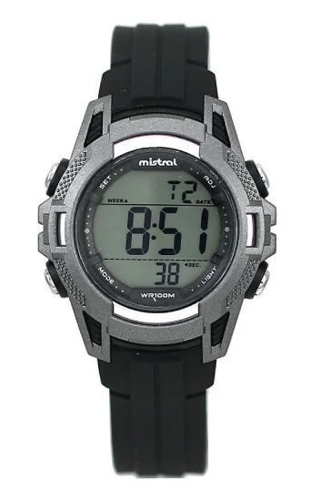 Reloj Mistral Caucho Digital Dama LDW-1205-01