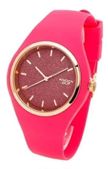Reloj Knock Out Analogos Caucho Dama 8469.355
