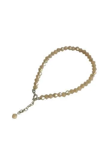 Pulsera de Cristal Checo con Dije Piedra