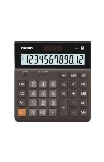 Reloj Casio Calculadoras DH-12-BK